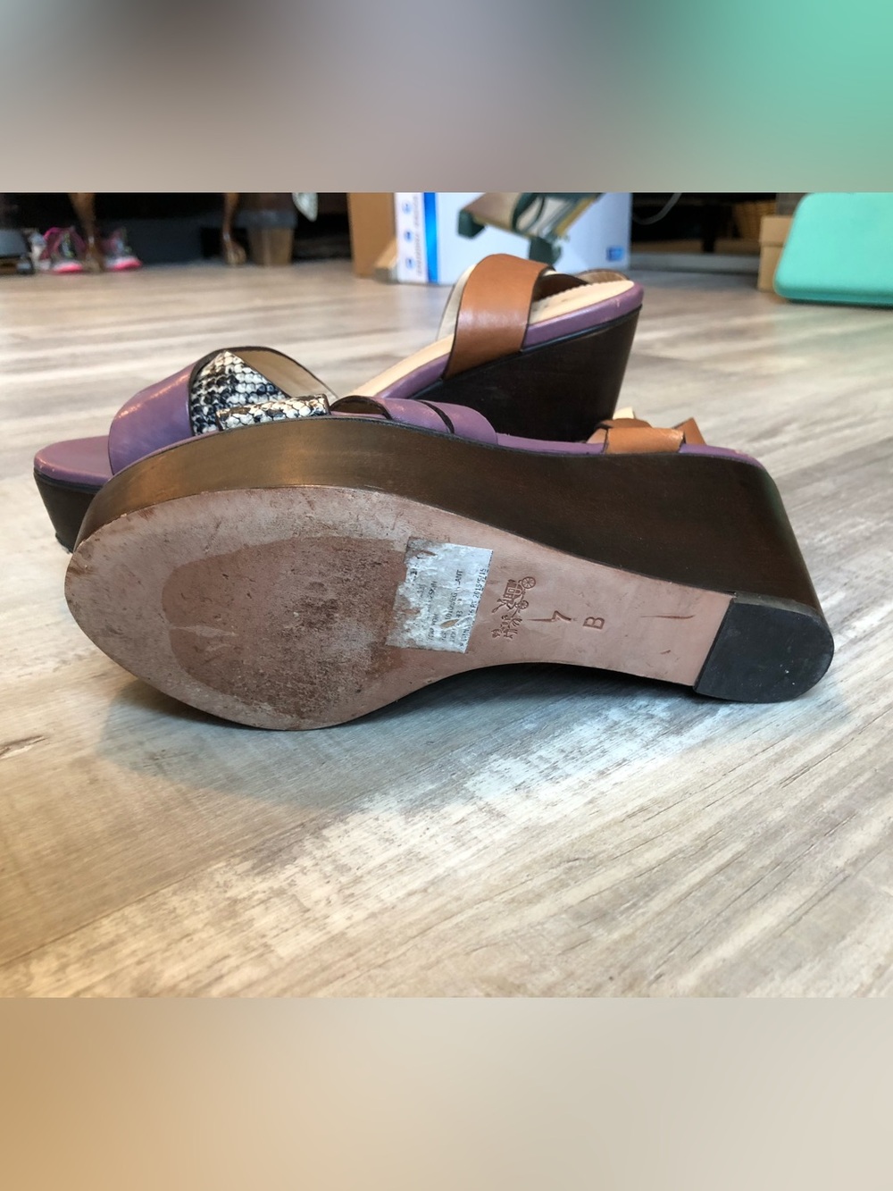 Coach Wedges - Picture 3 of 6